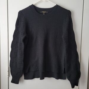 Christian Siriano Black Sweater